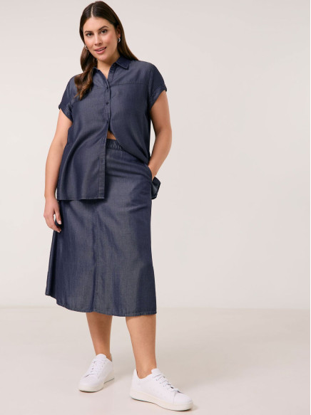 Блуза к/р Samoon 25032502SM-051